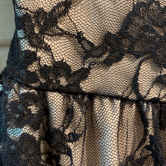 Daytrip Black Lace Bubble Off Shoulder Blouse - Picture 2 of 4